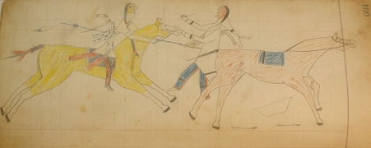 Picture of CHEYENNE OR ARAPAHO DRAWING PAGE 160