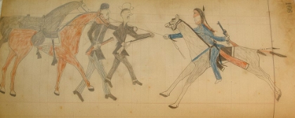 Picture of CHEYENNE OR ARAPAHO DRAWING PAGE 166