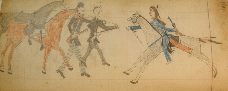 Picture of CHEYENNE OR ARAPAHO DRAWING PAGE 166