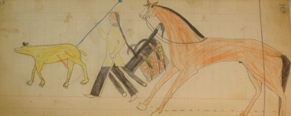 Picture of CHEYENNE OR ARAPAHO DRAWING PAGE 168
