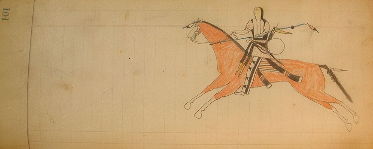 Picture of CHEYENNE OR ARAPAHO DRAWING PAGE 101