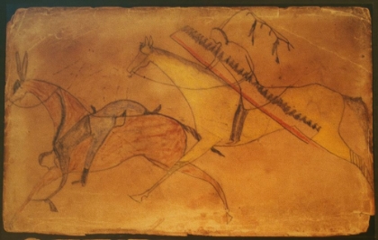 Picture of NATIVE AMERICAN LEDGER DRAWINGS PAGE 1