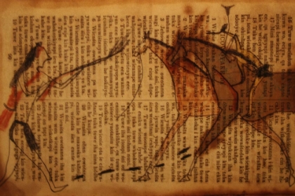 Picture of NATIVE AMERICAN LEDGER DRAWINGS PAGE 6