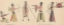 Picture of LEDGER DRAWING OF A MEETING BETWEEN COMANCHE AND CHEYENNE WARRIORS