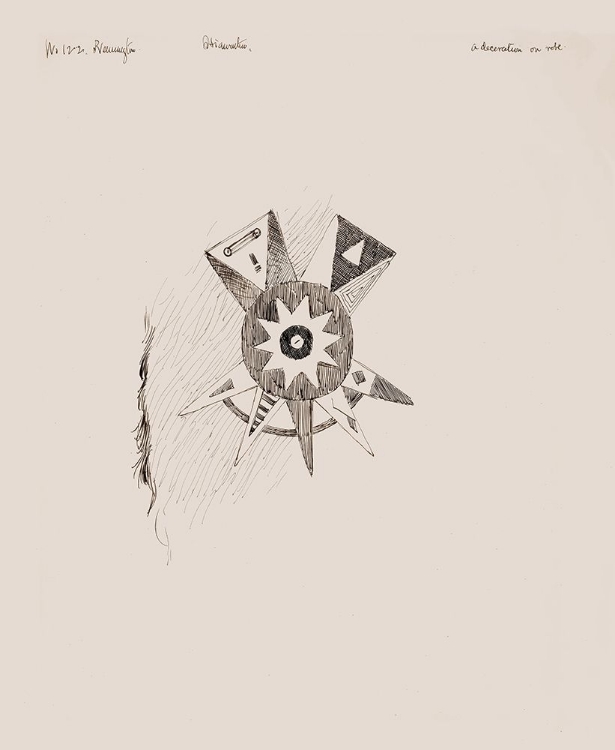 Picture of A DECORATION ON ROBE 1891