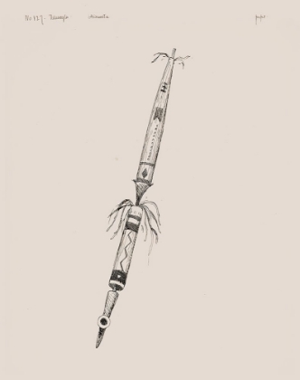 Picture of PIPE, ILLUSTRATION FROM THE SONG OF HIAWATHA 1889