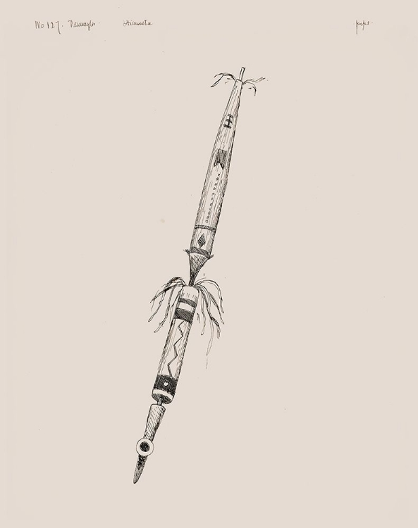 Picture of PIPE, ILLUSTRATION FROM THE SONG OF HIAWATHA 1889