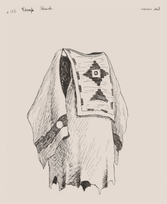 Picture of WOMANS SHIRT, ILLUSTRATION FOR THE SONG OF HIAWATHA 1889