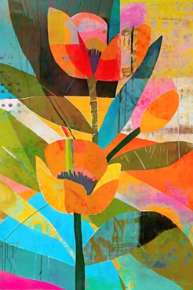 Picture of LAYERS OF FLORA