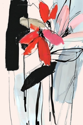 Picture of RED PETAL FRAGMENTS II