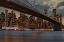 Picture of BROOKLYN BRIDGE AND MANHATTAN SKYLINE