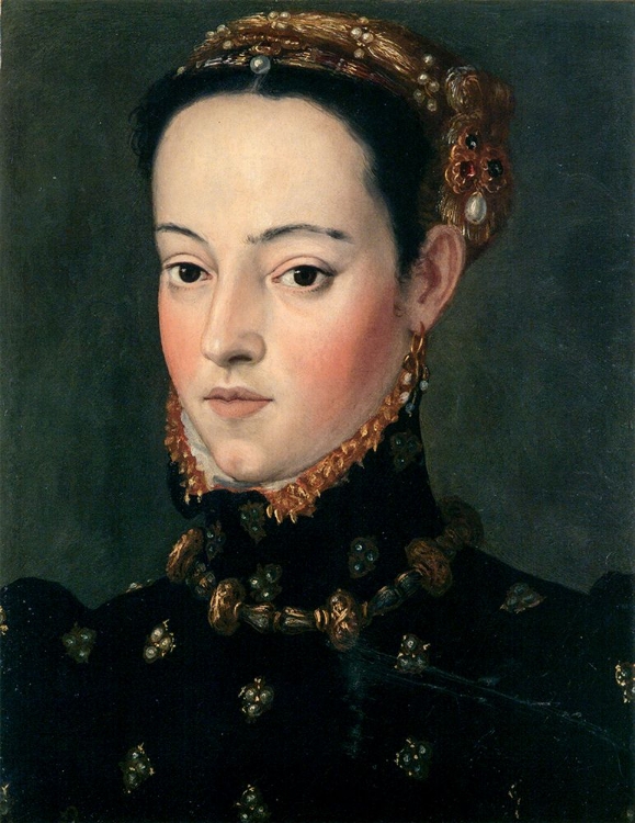 Picture of DAUGHTER OF FERDINAND I, HELENA OR BARBARA CA 1563