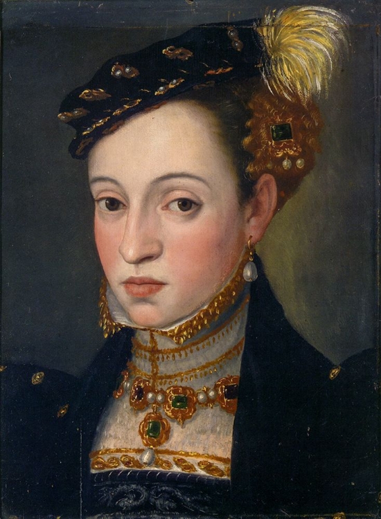 Picture of DAUGHTER OF FERDINAND I, PERHAPS MAGDALENA CA 1563
