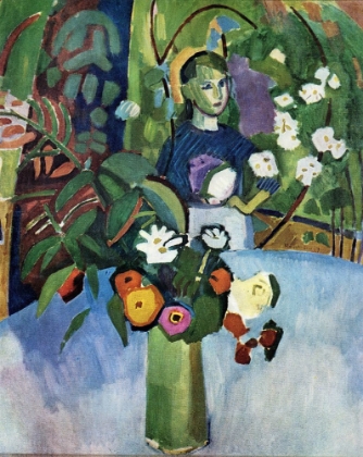 Picture of AMONGST THE FLOWERS 1907