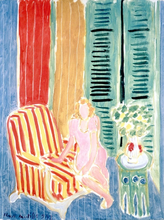 Picture of YOUNG WOMAN IN A PINK DRESS 1942