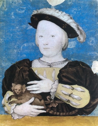 Picture of EDWARD, PRINCE OF WALES, WITH MONKEY CA 1541