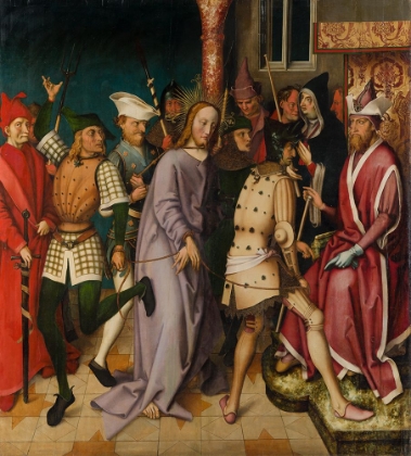 Picture of CHRIST BEFORE PONTIUS PILATE 1501