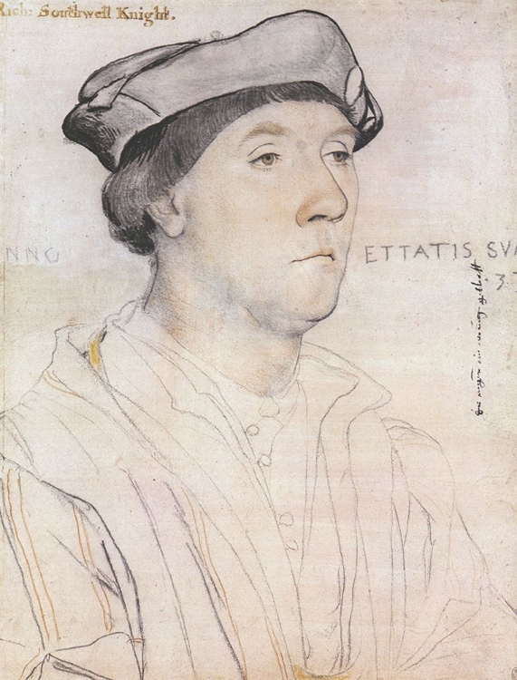 Picture of SIR RICHARD SOUTHWELL, CHALK 1536