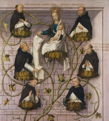 Picture of LINEAGE OF THE DOMINICAN ORDER CA 1501