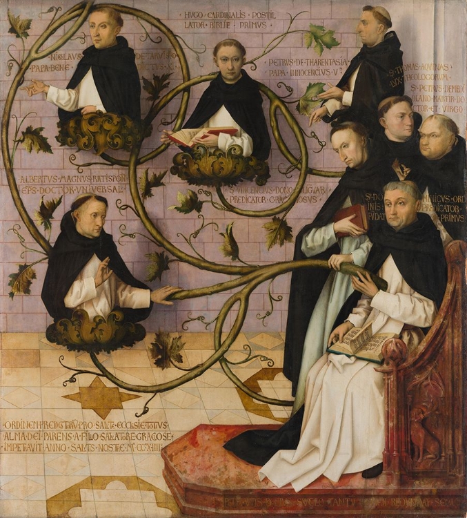 Picture of LINEAGE OF THE DOMINICAN ORDER 1501