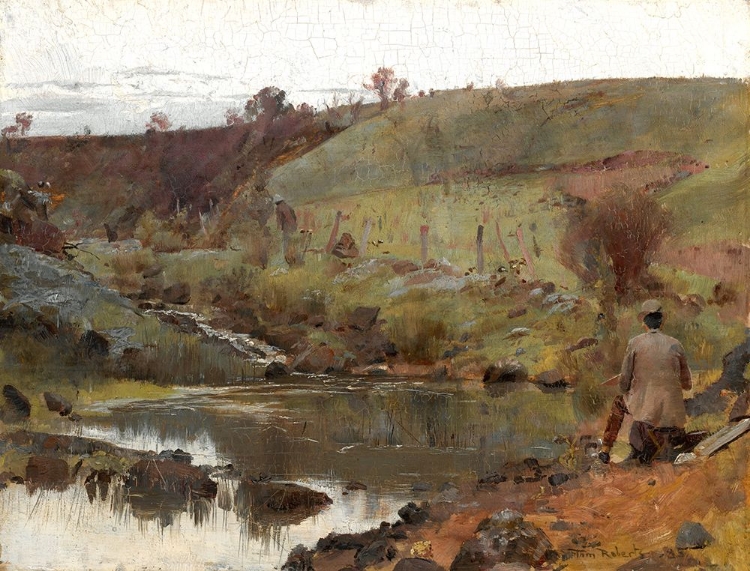 Picture of A QUIET DAY ON DAREBIN CREEK 1885
