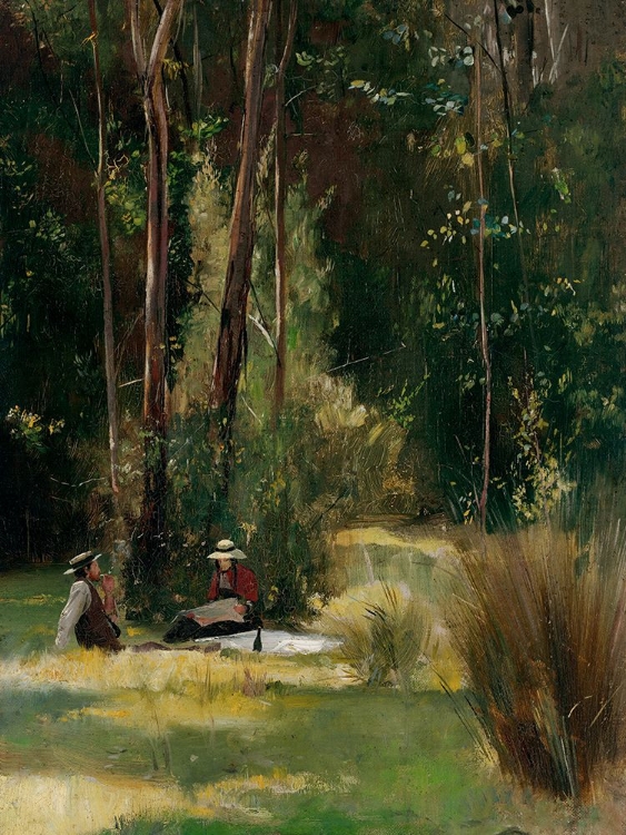 Picture of A SUNDAY AFTERNOON CA 1886