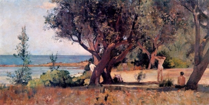 Picture of BOYS BATHING CA 1887