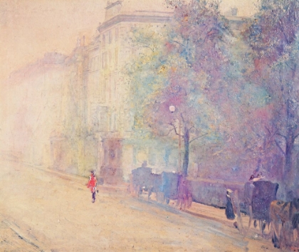 Picture of LONDON STREET SCENE CA 1884