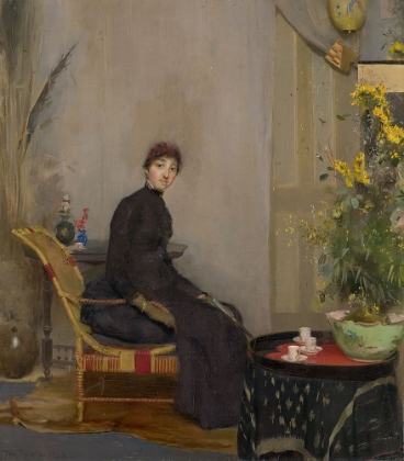 Picture of MRS L. A. ABRAHAMS 1888