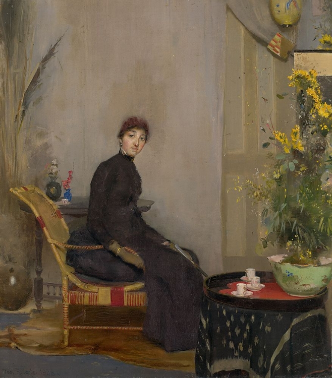 Picture of MRS L. A. ABRAHAMS 1888