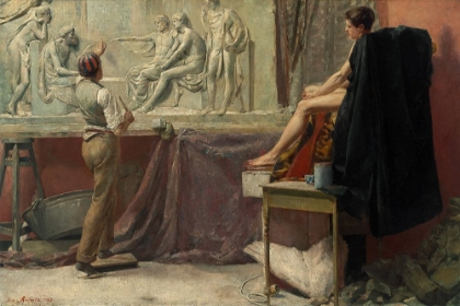 Picture of SCULPTORS STUDIO CA 1885