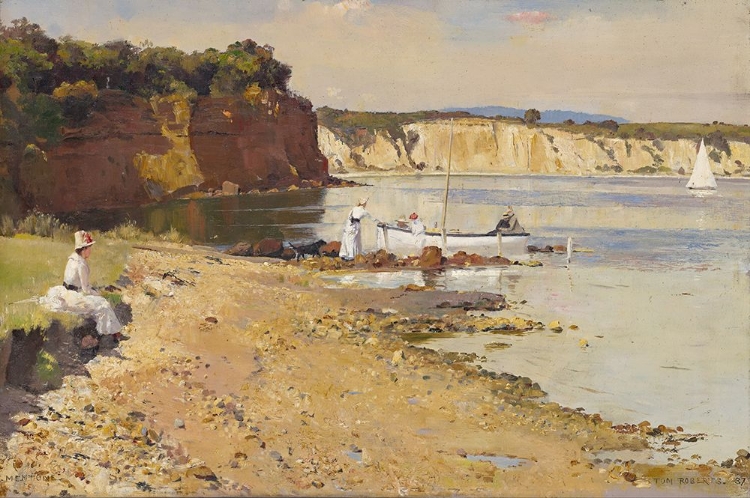 Picture of SLUMBERING SEA, MENTONE 1887