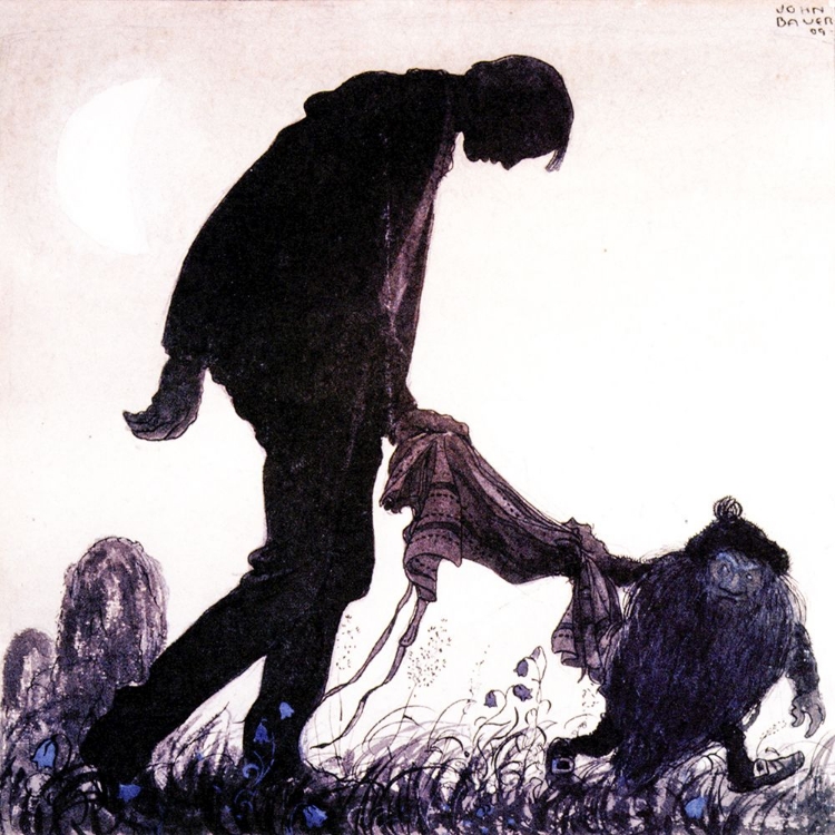 Picture of ANDREW AND A GNOME CA 1907