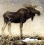 Picture of LEAP THE ELK CA 1910