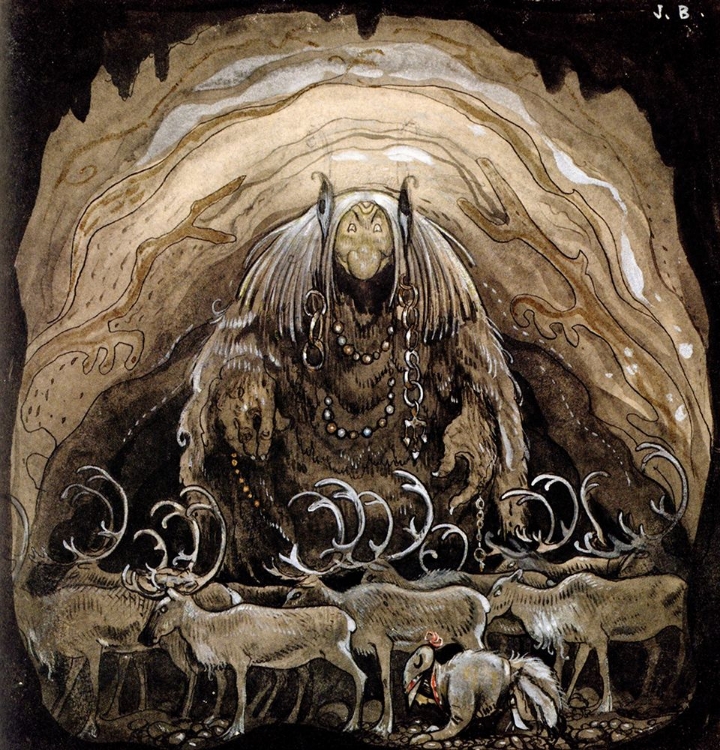Picture of NILAS SACRIFICE, THE CHRISTMAS GOAT CA 1910
