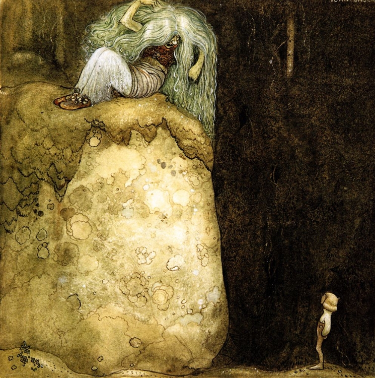 Picture of THE BOY WHO WAS NEVER AFRAID, TROLL CA 1910