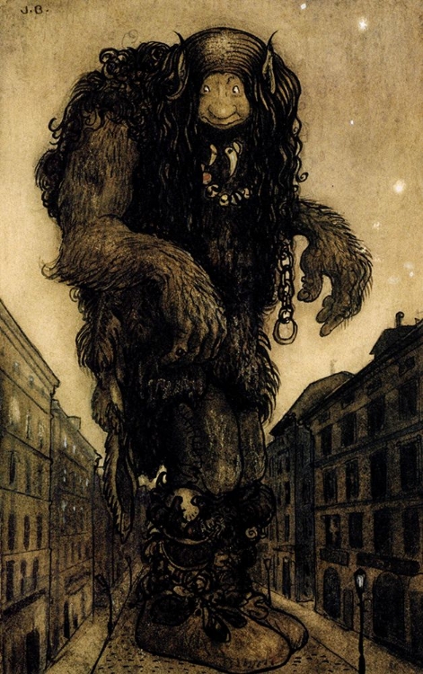 Picture of THE GIANT WHO SLEPT FOR TEN THOUSAND YEARS CA 1910