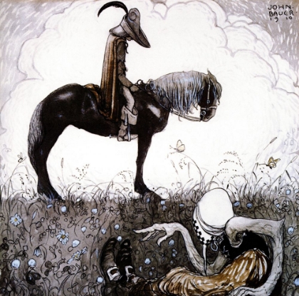 Picture of THE HORSE STOPPED BY ITSELF 1910