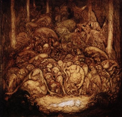 Picture of THE ROOT TROLLS, ROTTROLLEN CA 1910