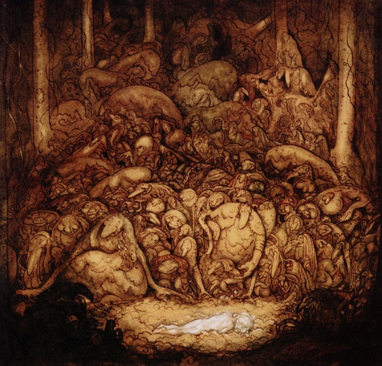 Picture of THE ROOT TROLLS, ROTTROLLEN CA 1910