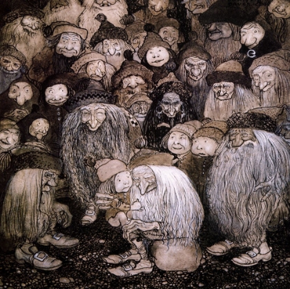 Picture of THE TROLLS AND THE YOUNGEST TOMTE CA 1910