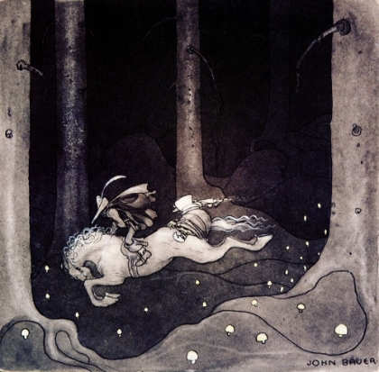 Picture of THEY HEARD THE HOOVES CA 1910