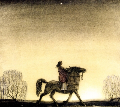 Picture of THEY RODE FOR DAYS CA 1910