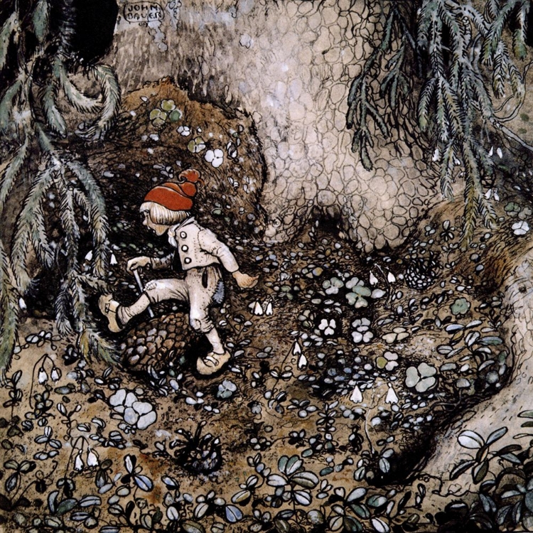 Picture of TOMTE BOY TROTTED ALONG QUICKLY CA 1910