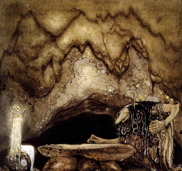 Picture of TROLL AND PRINCESS CA 1910