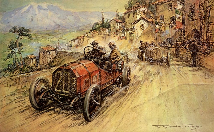 Picture of NAZZAROS WINNER IN TARGA FLORIO 1907