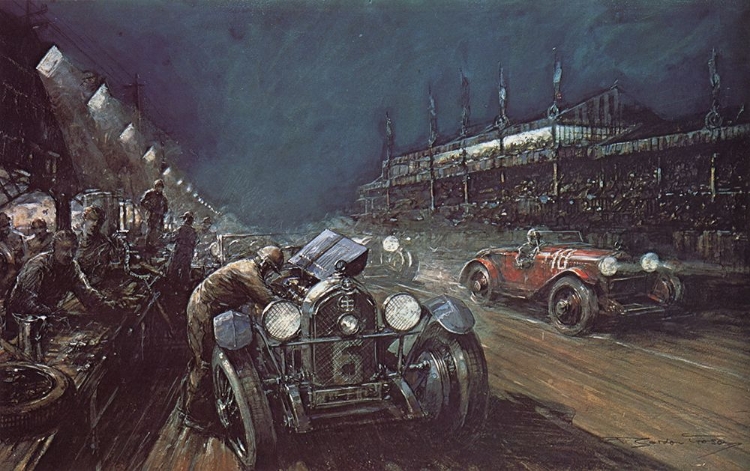 Picture of NIGHT RACE AT LE MANS  1926