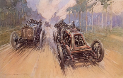 Picture of RENAULT IN FRENCH GRAND PRIX 1906