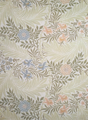 Picture of DESIGN FOR LARKSPUR WALLPAPER CA 1875