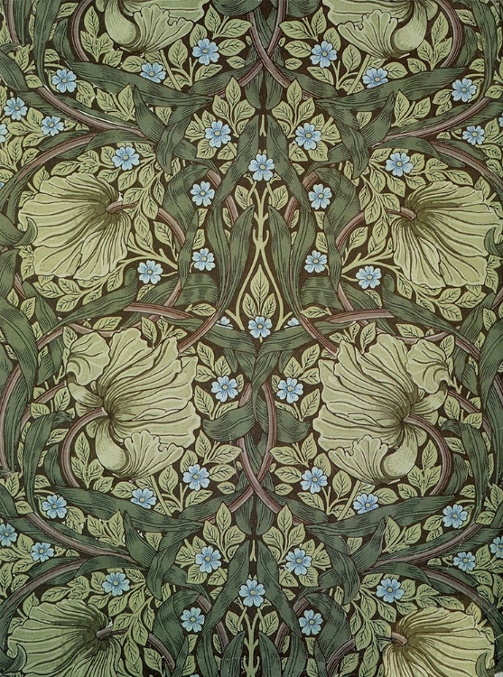 Picture of DESIGN FOR PIMPERNEL WALLPAPER 1876